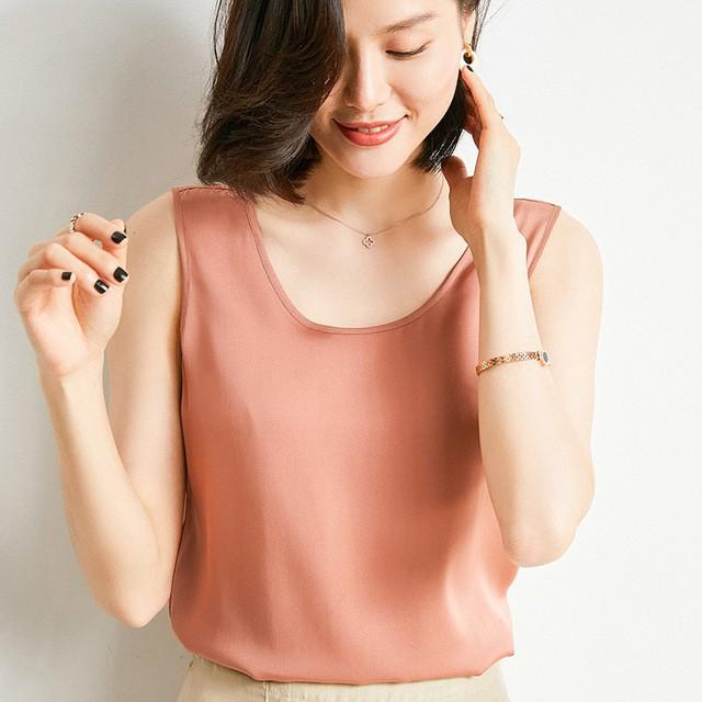 Áo 2 Dây Nữ bản to Lụa Hàn Cao Cấp Madela, vải lụa Hàn mềm mịn thoáng mát , kiểu dáng basic dễ phối đồ phong cách trẻ trung , có đủ màu và size để lựa chọn - AKT04