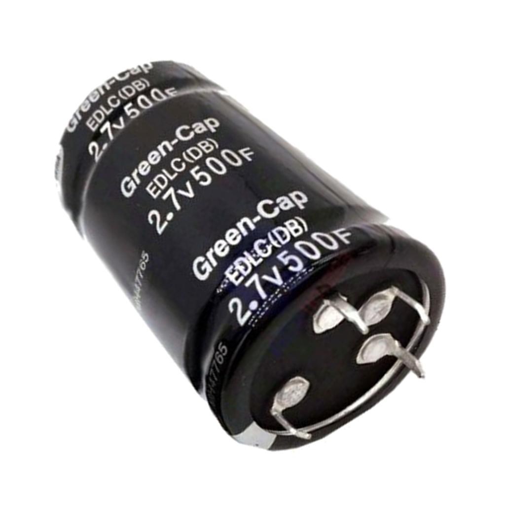 Tụ Điện Super Farad 2.7V500F Cho Xe Ô Tô - Đen