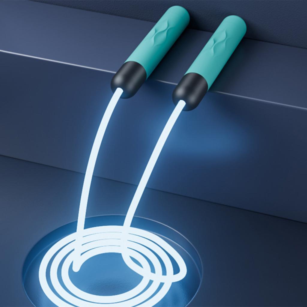 2x Glowing Skipping Rope Children Students Fitness Exercise Jump Ropes