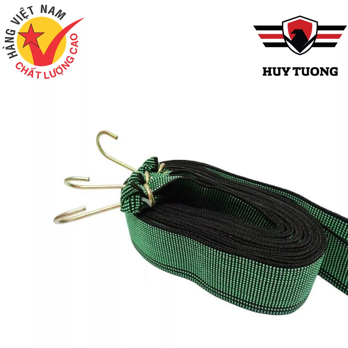 Dây buộc thun buộc hàng co giãn cao cấp chắc chắn ( dài 1m7 và 2m3 chưa dãn ) - Huy Tưởng