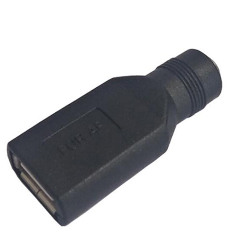 Tự Làm Đầu Kết Nối DC 5.5*2.1Mm Nữ Power Jack USB 2.0 Loại A Nam Cắm Jack Ổ Cắm 5V DC Cắm Adapter Laptop