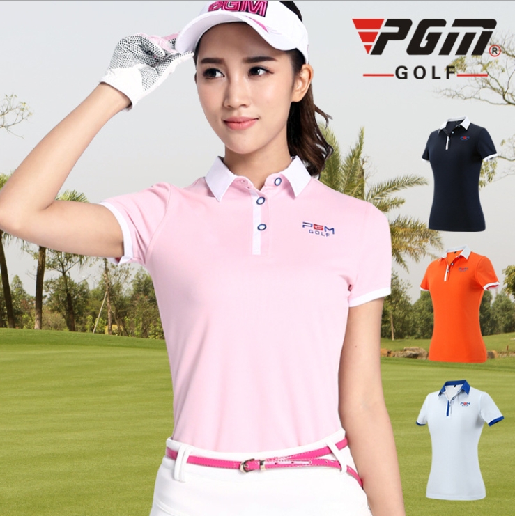 Áo cộc tay golf nữ YF038 -  Được may với nhiều màu sắc khác nhua cho bạn lựa chọn