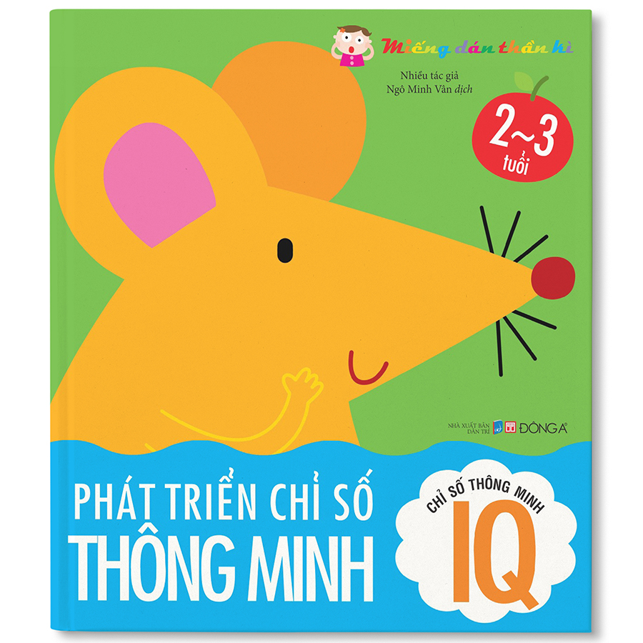 Phát triển chỉ số IQ 2 - 3 tuổi