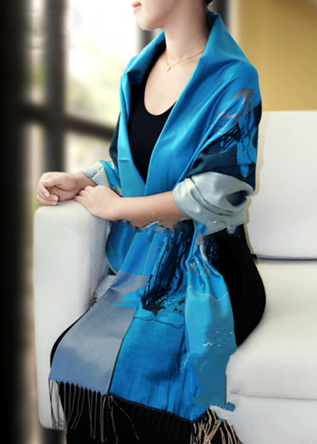 Khăn choàng cổ lụa thời trang cao cấp 18