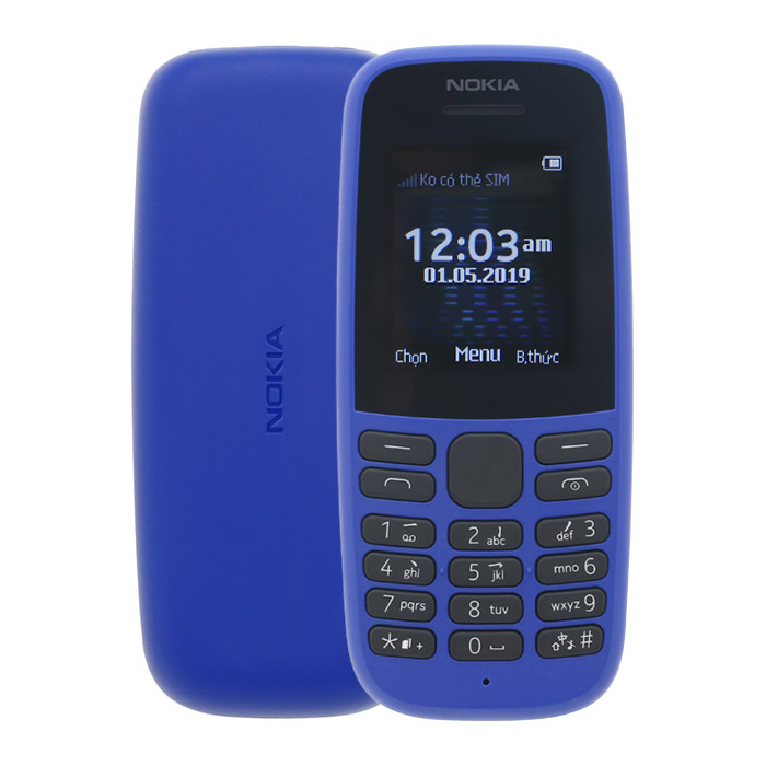 Điện thoại Nokia 105 - 8 MB, 2 sim