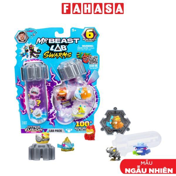Đồ Chơi Phòng Thí Nghiệm Series 3 - 6 Sinh Vật - MrBeast Lab 24784 (Mẫu Sản Phẩm Giao Ngẫu Nhiên)