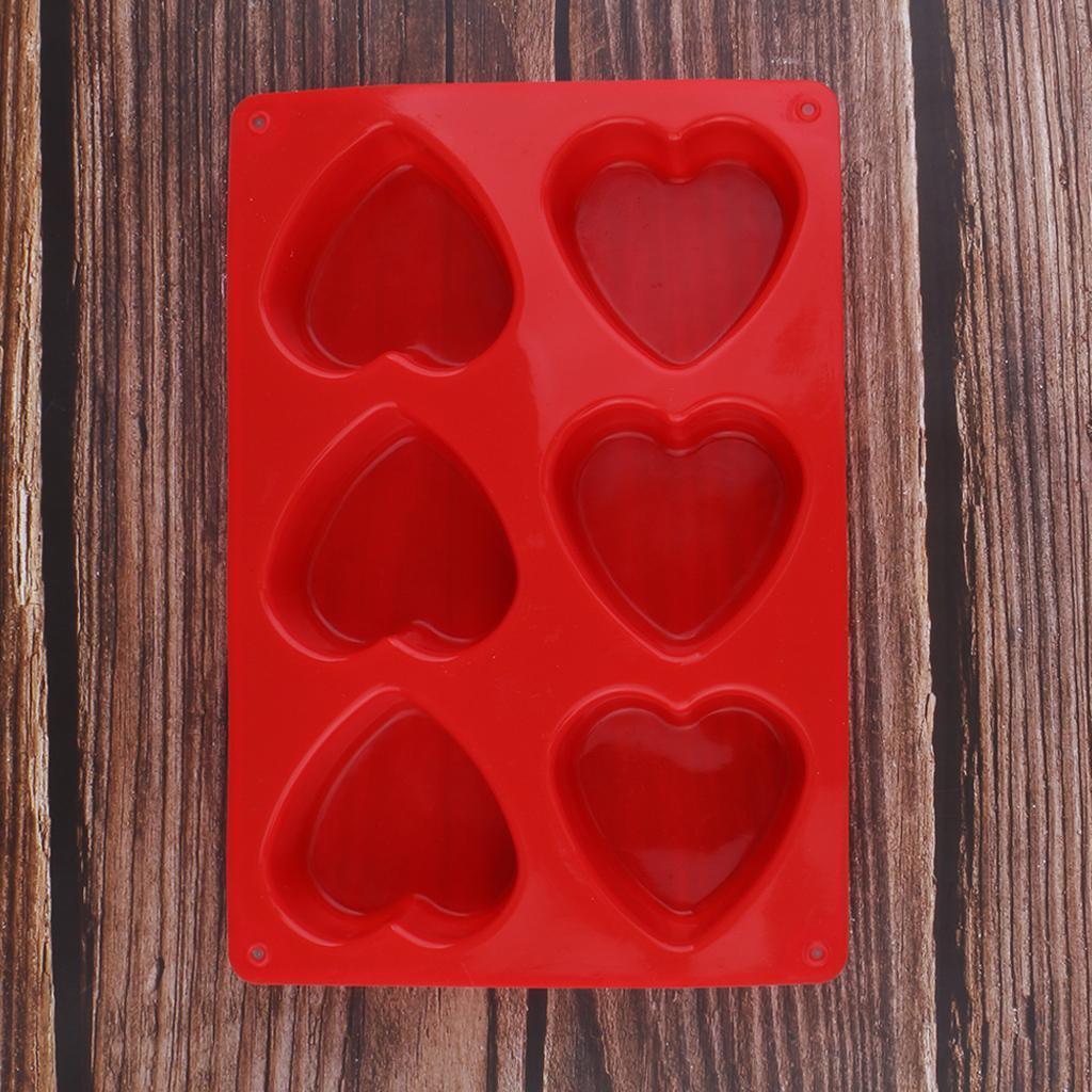 Silicon Wedding Cake Heart Mold Fondant Baking Mould Crafts Resin DIY Molds