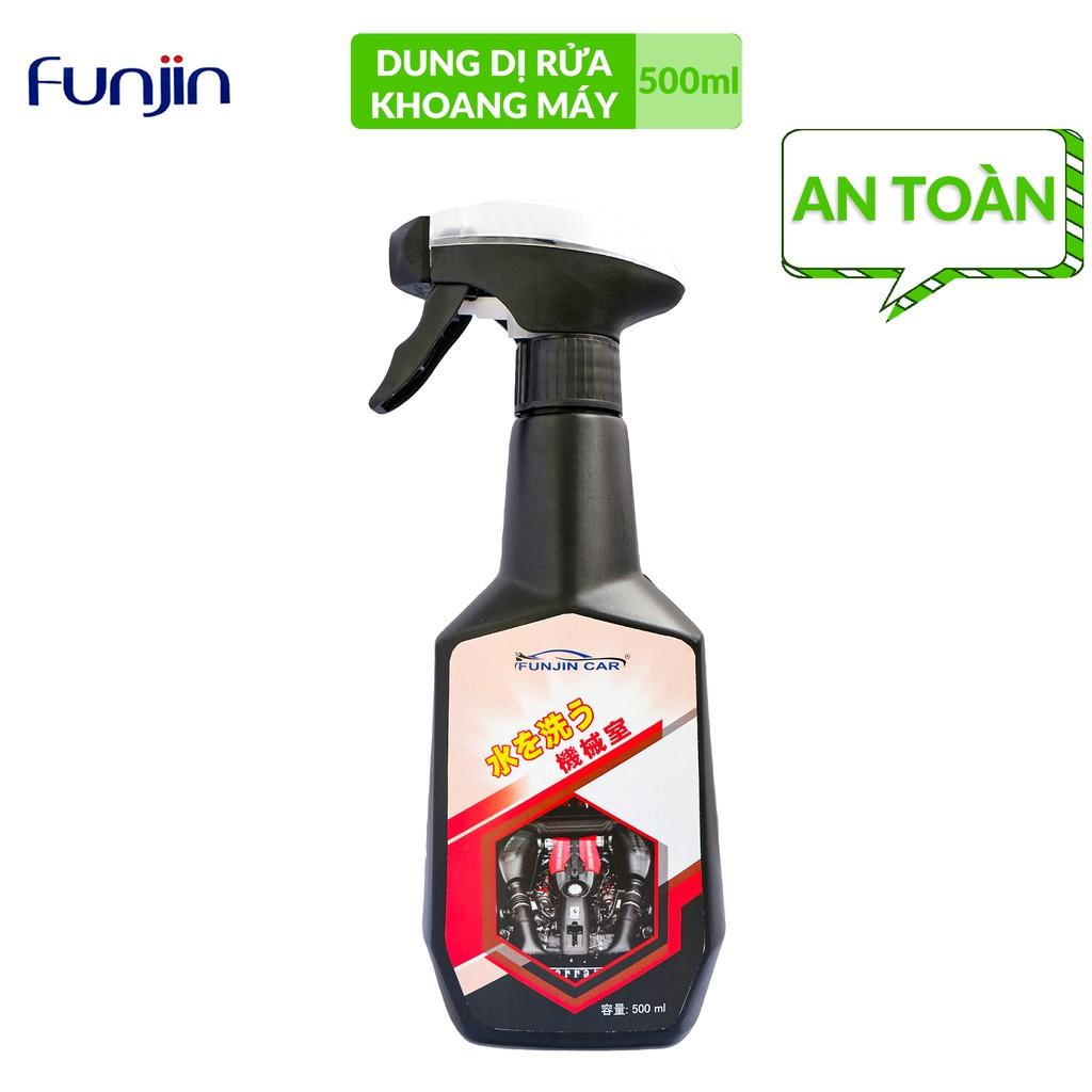 Dung dịch rửa khoang máy ô tô 500ml Funjin chính hãng