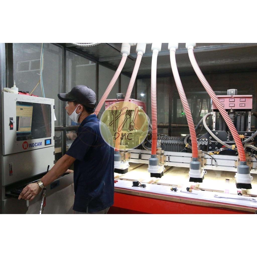 Khay tay cầm lệch gỗ Tần Bì nguyên khối I Khay gỗ đựng đồ ăn ,Decor trưng bày, chụp hình sản phẩm,
