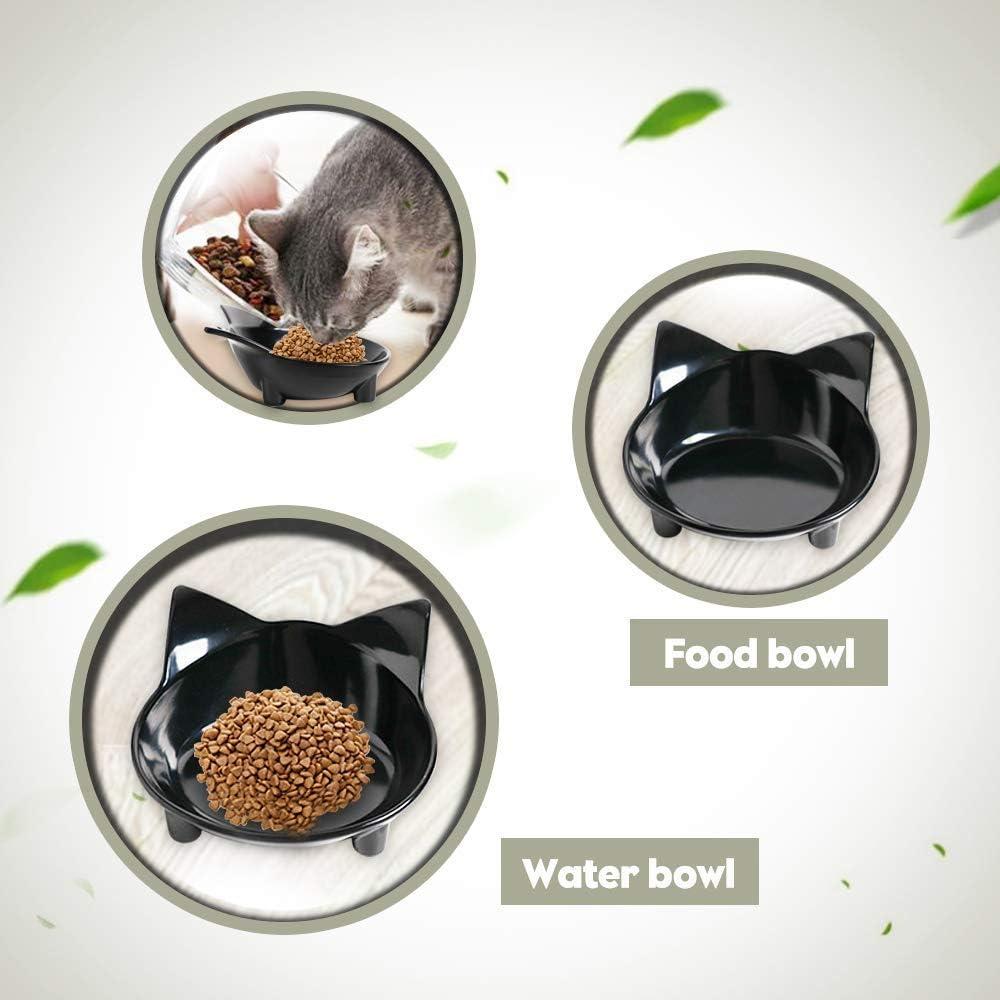 Cat Food Bowl Non-Slip Dog Bowl Thức ăn thú cưng bát Nước Nước Nước mèo Cat Dog Rabbit Puppy