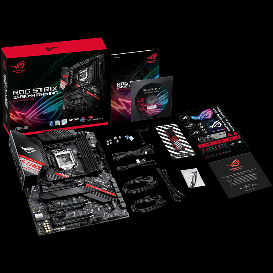 Bo Mạch Chủ Mainboard ASUS ROG STRIX Z490-H GAMING - Hàng Chính Hãng