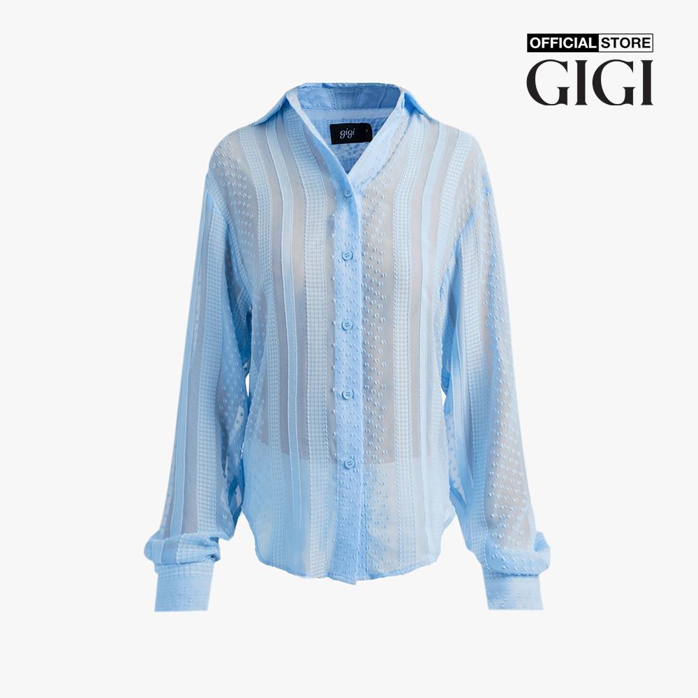 GIGI - Áo sơ mi nữ tay dài phom suông thanh lịch G1108T221213-24
