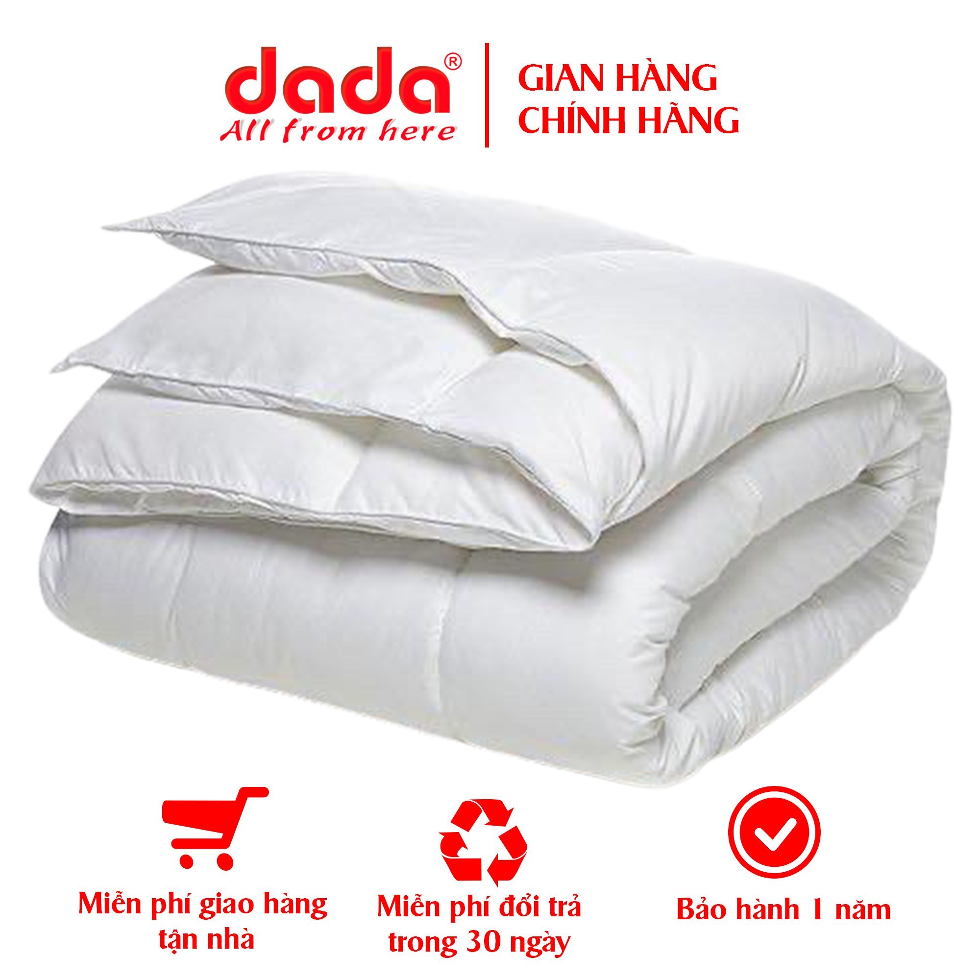 Ruột Chăn Khách SạnResort 5 Sao Cao Cấp DaDa – Mềm Mịn & Thoáng Mát Dùng Được 4 Mùa – Gòn Lông Vũ Nhân Tạo – Size 220×200 – Hàng Chính Hãng – 200 x 220 cm size chăn gia đình phổ thông – Trắng Khách Sạn Ruột Chăn Khách SạnResort 5 Sao Cao Cấp DaDa – Mềm Mịn & Thoáng Mát Dùng Được 4 Mùa – Gòn Lông Vũ Nhân Tạo – Size 220×200 – Hàng Chính Hãng – 200 x 220 cm size chăn gia đình phổ thông – Trắng Khách Sạn