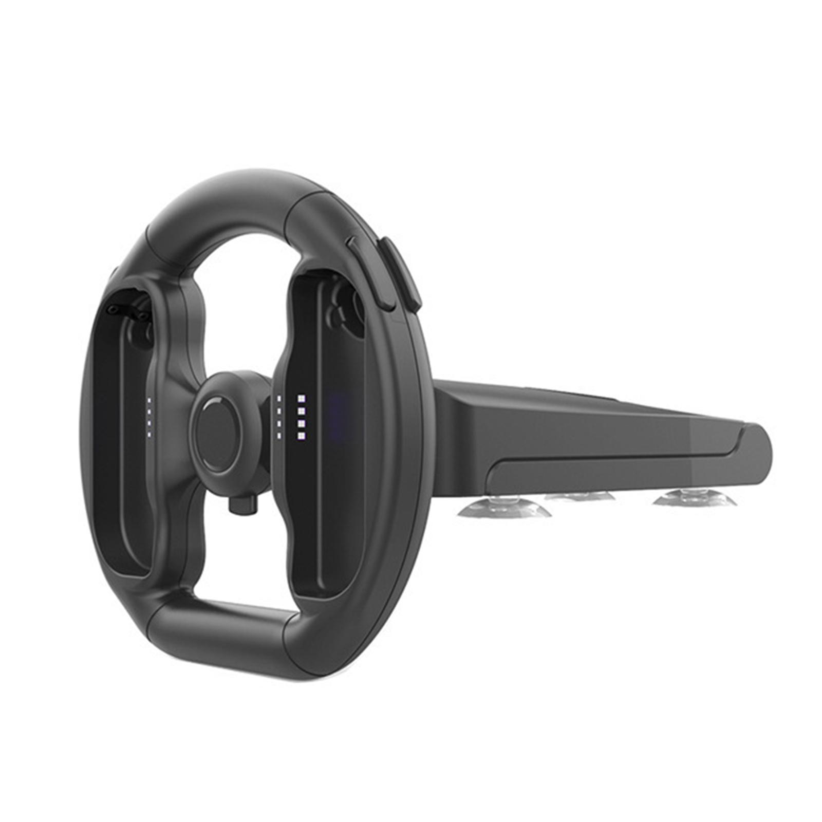 Controller Steer Wheel W/ 4 Suction Cups Protector Accs for Nintendo Switch