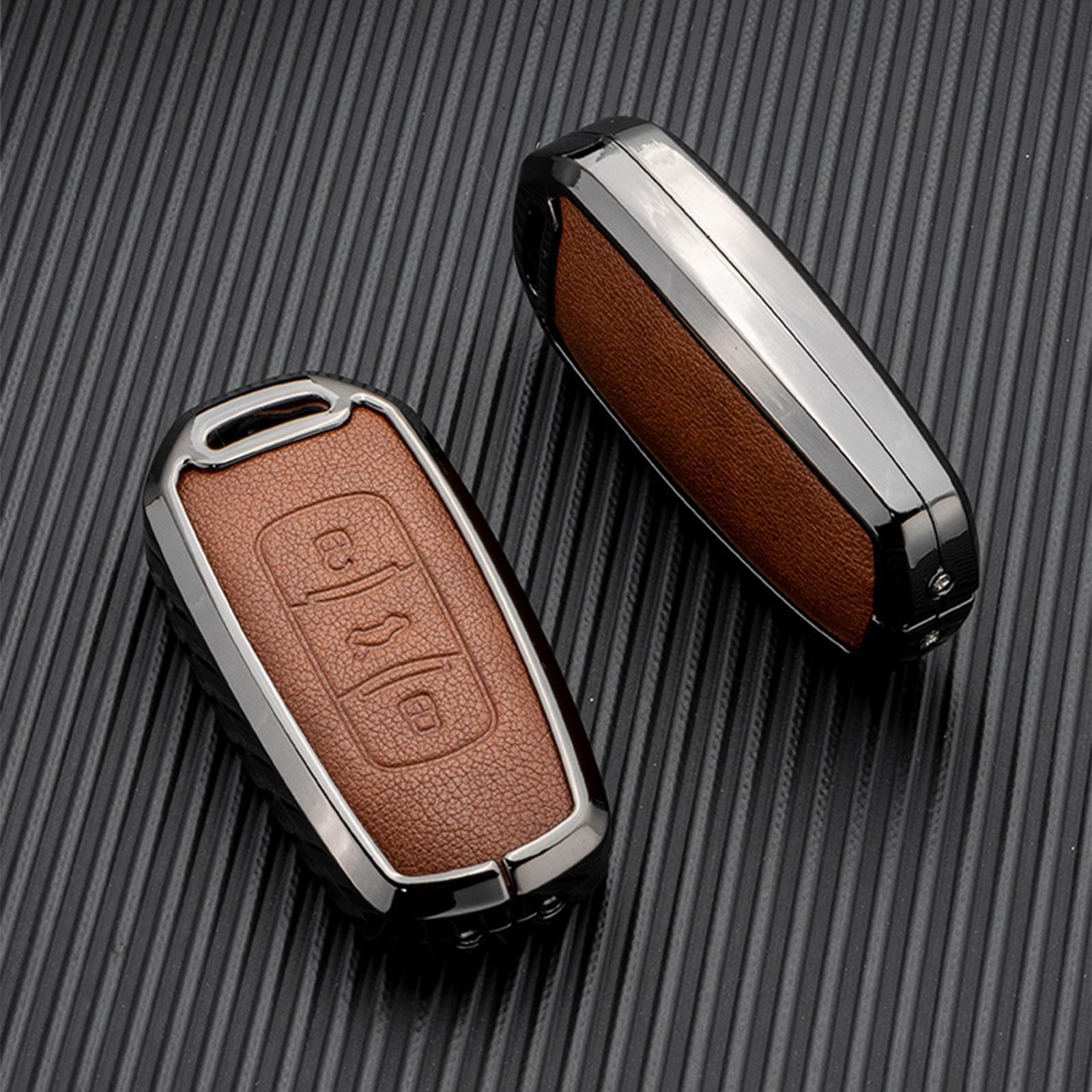 Key Fob Key Case Fashion Full Cover Remote Key Shell Case Soft Replacement