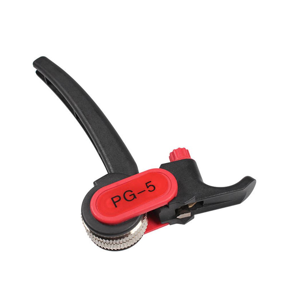 PG-5 Portable Handheld Manual Circular Cable Stripper for 25mm Round Cable Multifunctional Utility Tools