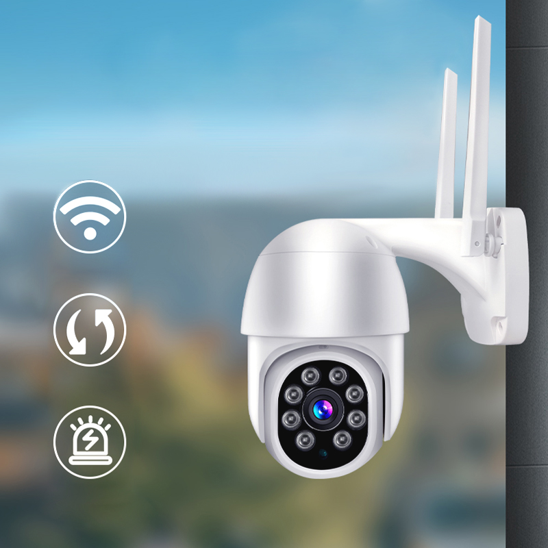 Camera IP wifi xoay 360, chuẩn HD 1080P, có cổng LAN