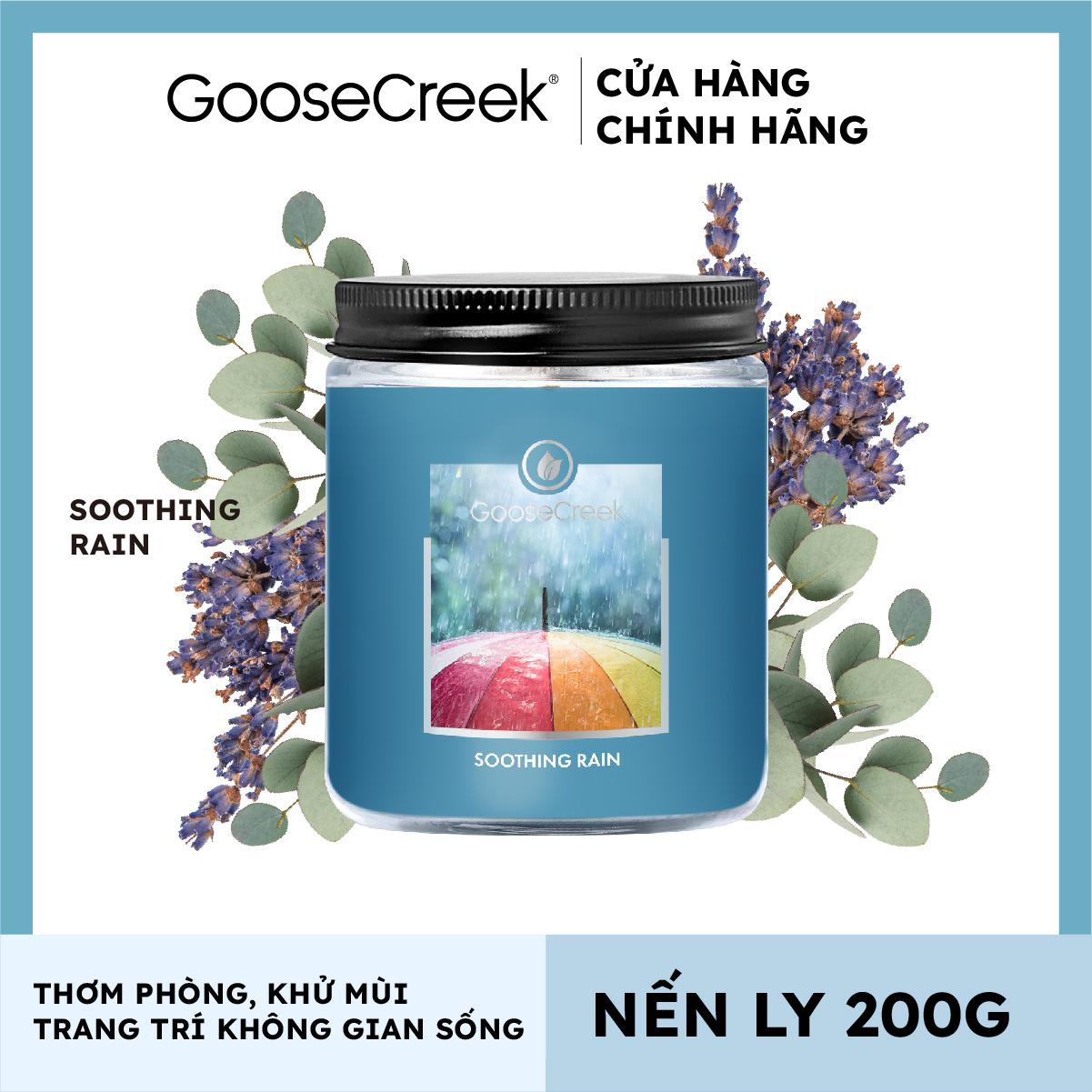 Nến ly Goose Creek (200g) - Soothing Rain