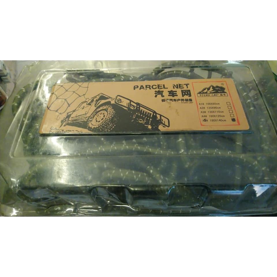 Lưới trùm hàng hóa xe ôtô địa hình parcel net
