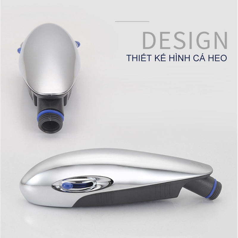 Đầu vòi sen tắm 3 chế độ, tiết kiệm nước, thiết kế hình cá heo DP318