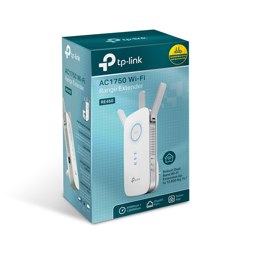 BỘ MỞ RỘNG SÓNG WI-FI TP-LINK RE450 AC1750MBPS-hàng chính hãng