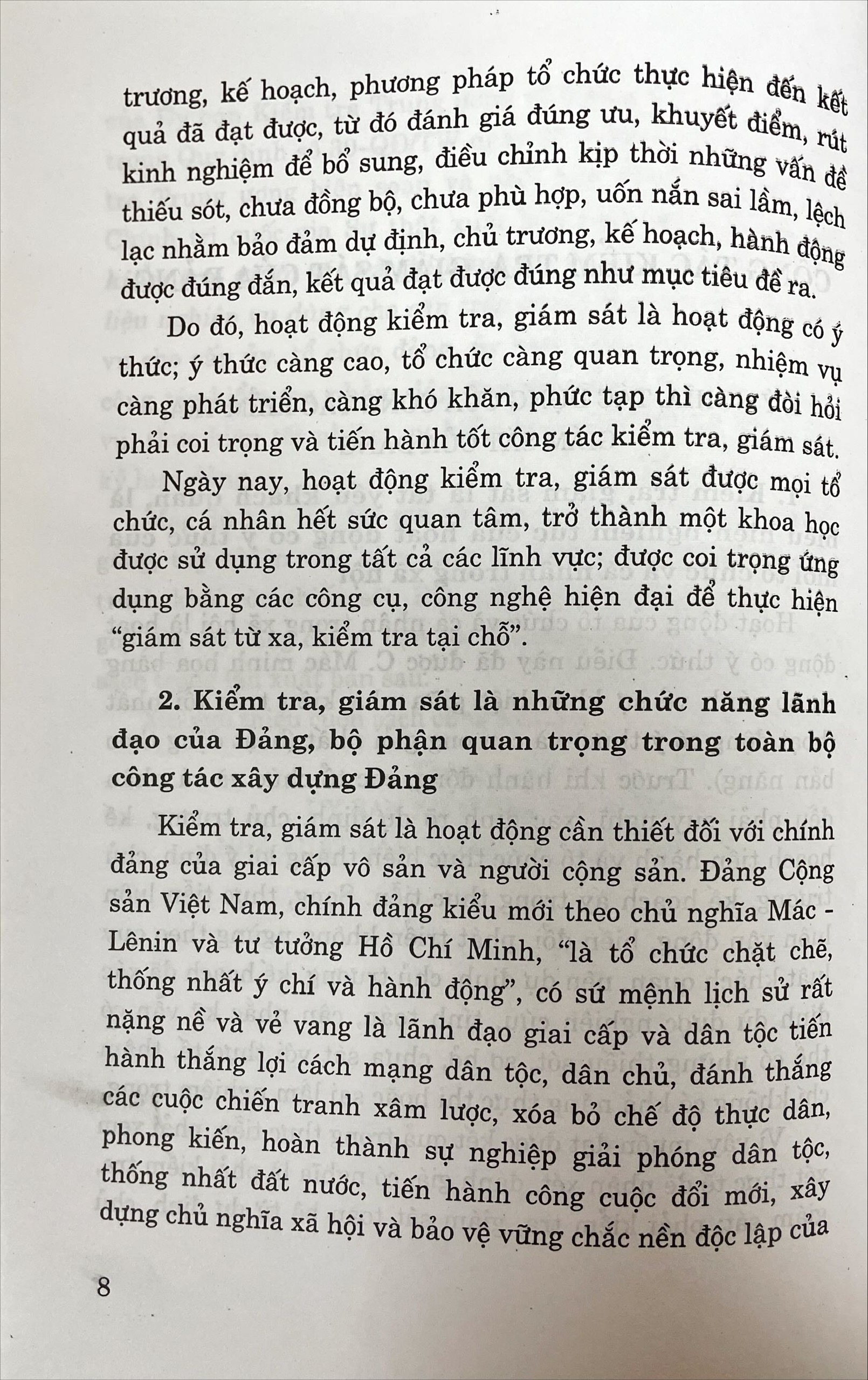 Công tác kiểm tra, giám sát và thi hành kỷ luật trong Đảng (Tài liệu nghiệp vụ dùng cho cấp trên cơ sở)