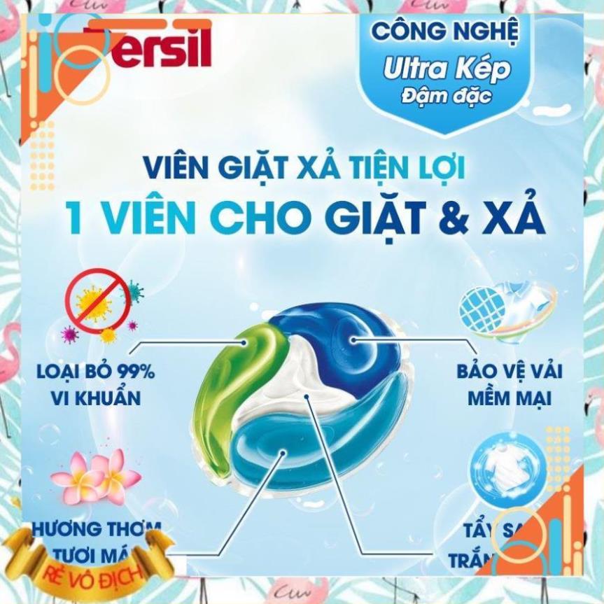 Viên giặt xả kháng khuẩn PERSIL 4in1 Nội địa ĐỨC
