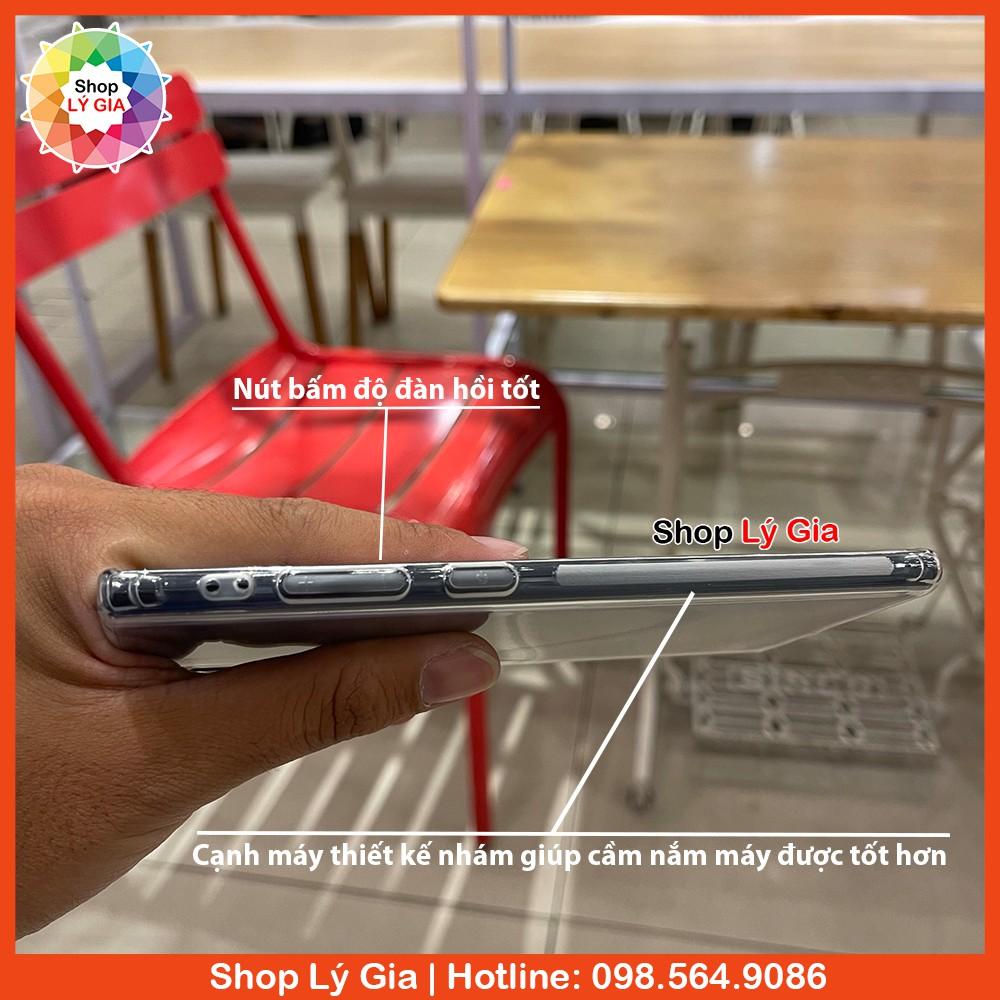Ốp lưng trong suốt thế hệ mới cho Samsung Note 20 Ultra /10 Plus/8/9/S22/S21/S21 FE/S20/S10
