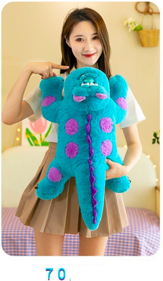 Gấu bông mềm Sulley/Sullivan Disney - Size từ 65cm đến 135cm - Quà tặng thú nhồi bông Sulley siêu dễ thương - Gối ôm gấu bông mềm mịn cho bé