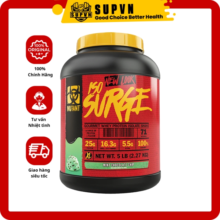 Iso Surge 5lbs - Sữa tăng cơ Whey Protein Iso Surge