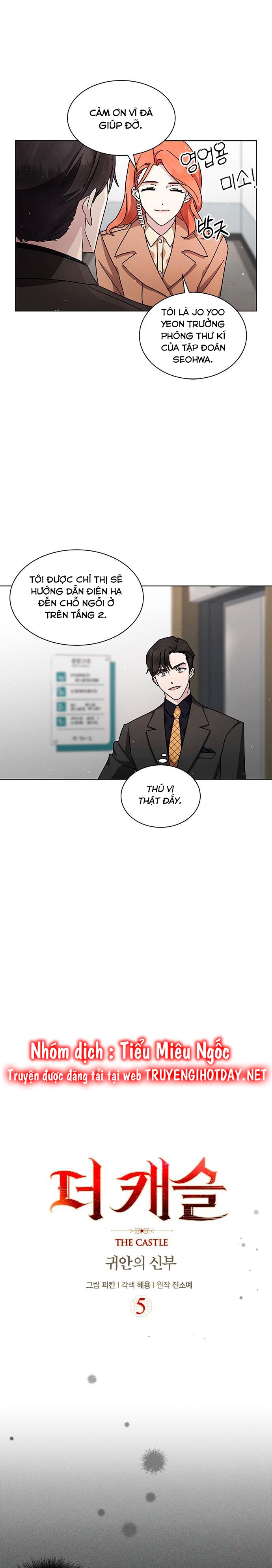 lâu đài - cô dâu của ma chapter 9 11