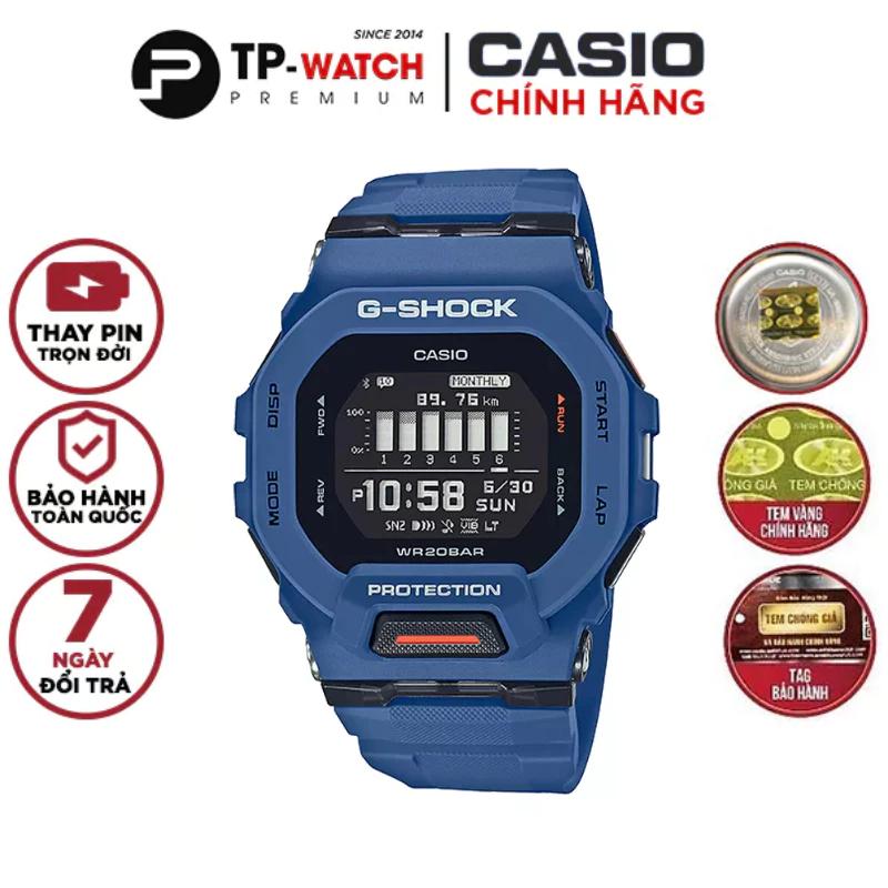 Đồng Hồ Nam Dây Nhựa Casio G-Shock GBD-200-2DR Chính Hãng - GBD-200-2 Bluetooth