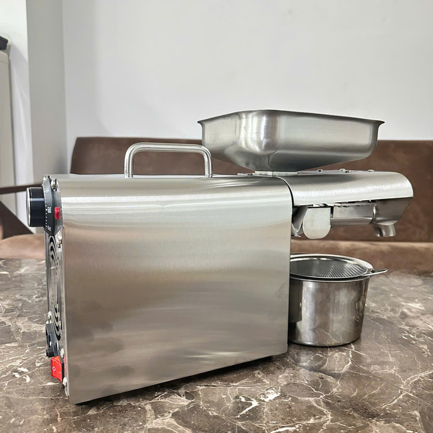 Máy ép dầu thực vật gia đình AOSIDA 888A Thương hiệu Anh Quốc 750W-1000W, ép 3-6kg/giờ - Hàng Nhập Khẩu, Bảo Hành 1 Năm