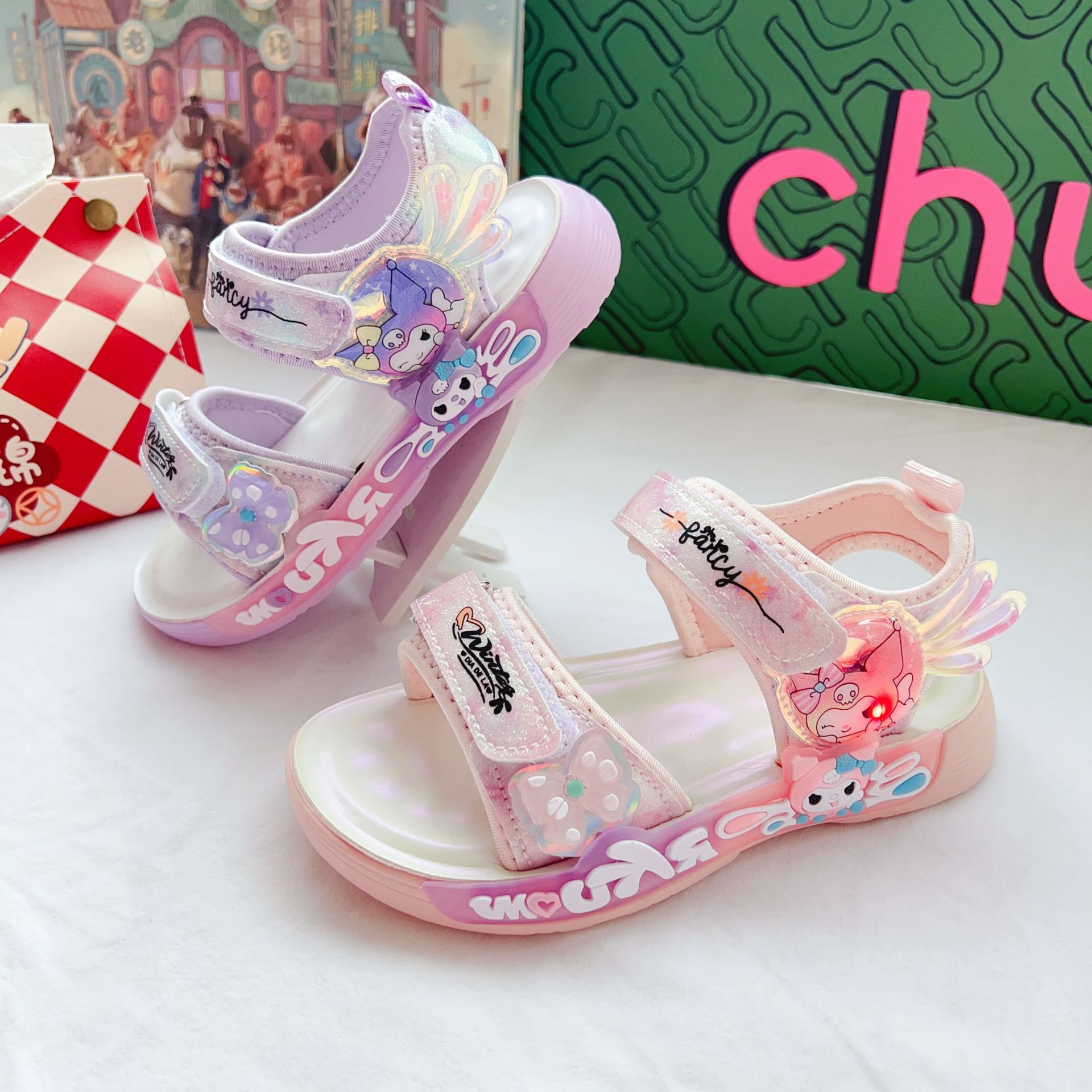 Giày Sandal quai hậu cho bé gái, thể thao siêu nhẹ, chống trơn trượt – GSD9094