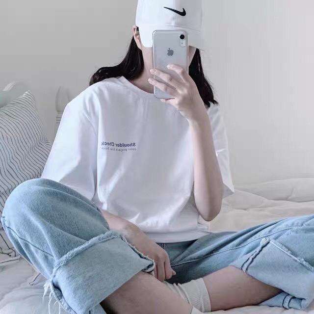 Áo phông Oversize Shoulder, JACKLANE, Áo cộc tay Unisex Jack Lane