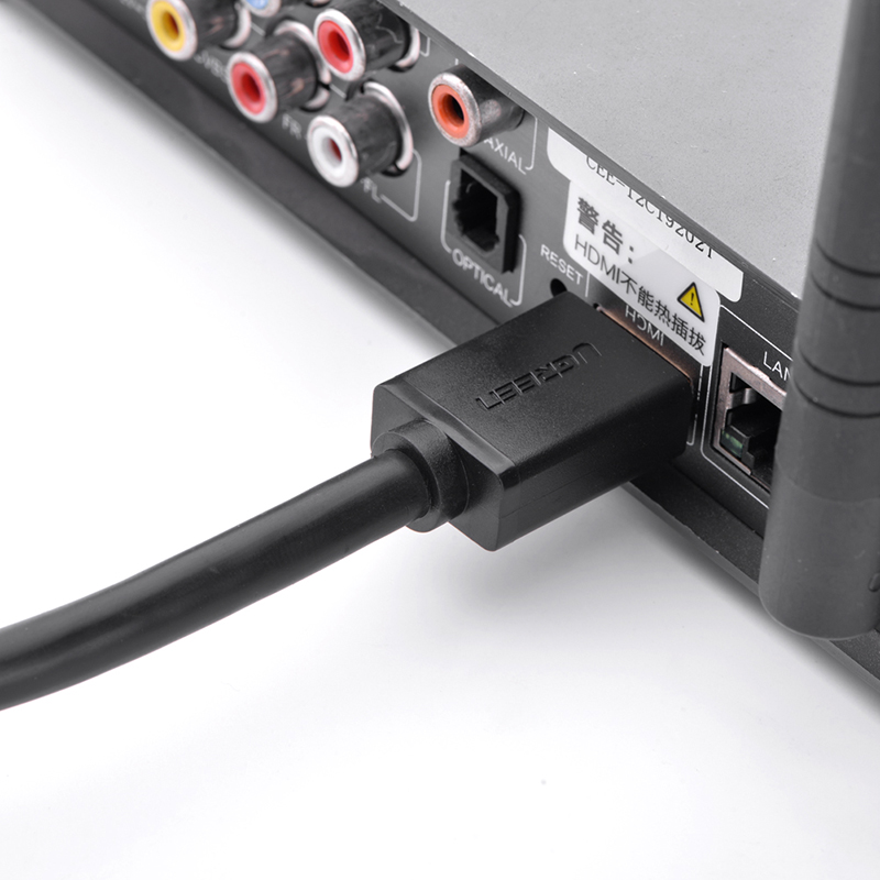Cáp chuyển đổi HDMI đực sang DVI-I (24+5) cái UGREEN 20136 (màu đen) - Hàng chính hãng