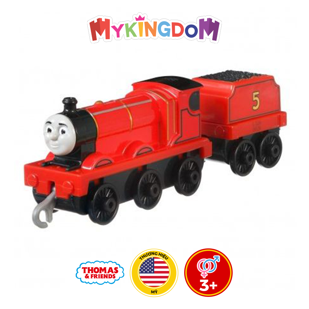 Đồ Chơi Mô hình xe đầu máy kéo Thomas & Friend - James FXX21/GCK94