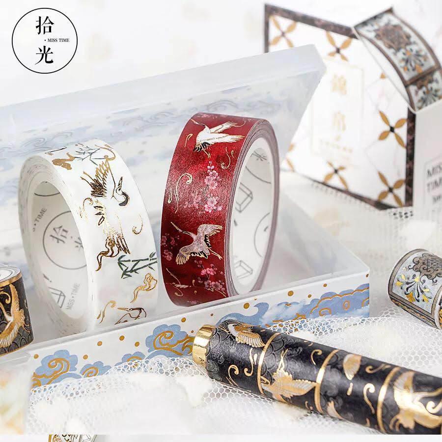 washi tape băng dính cổ trang sẵn