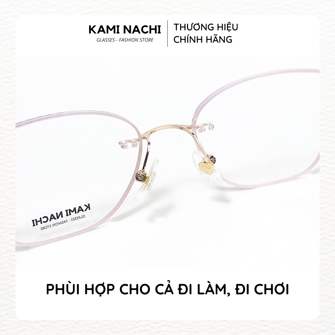 Gọng kính The Business Man phiên bản Butterfly chất liệu Titanium mạ Ion KAMI NACHI
