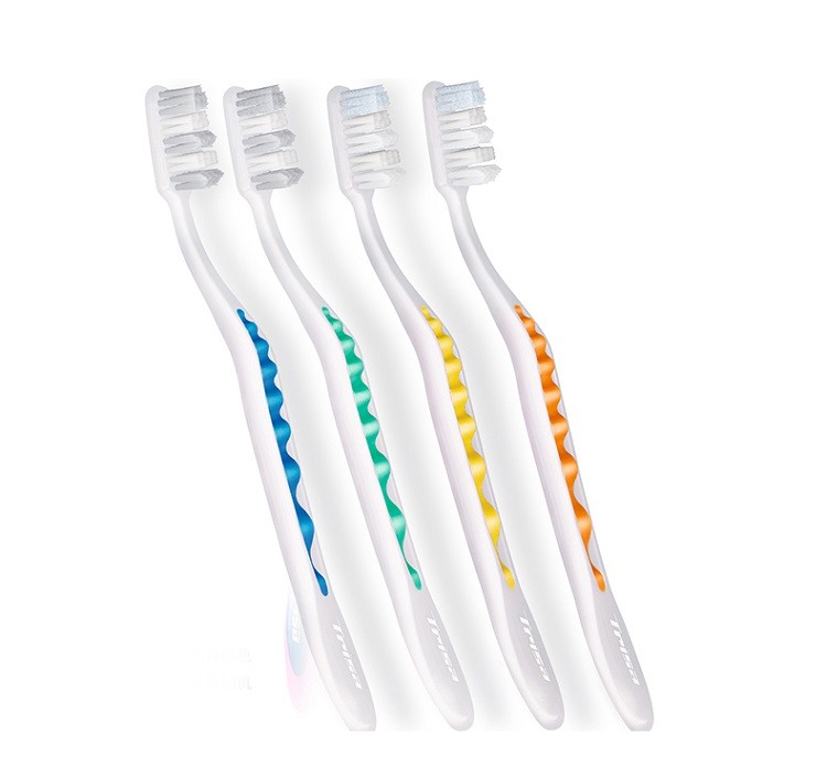 Bộ 2 Bàn Chải Đánh Răng Trisa Pearl White