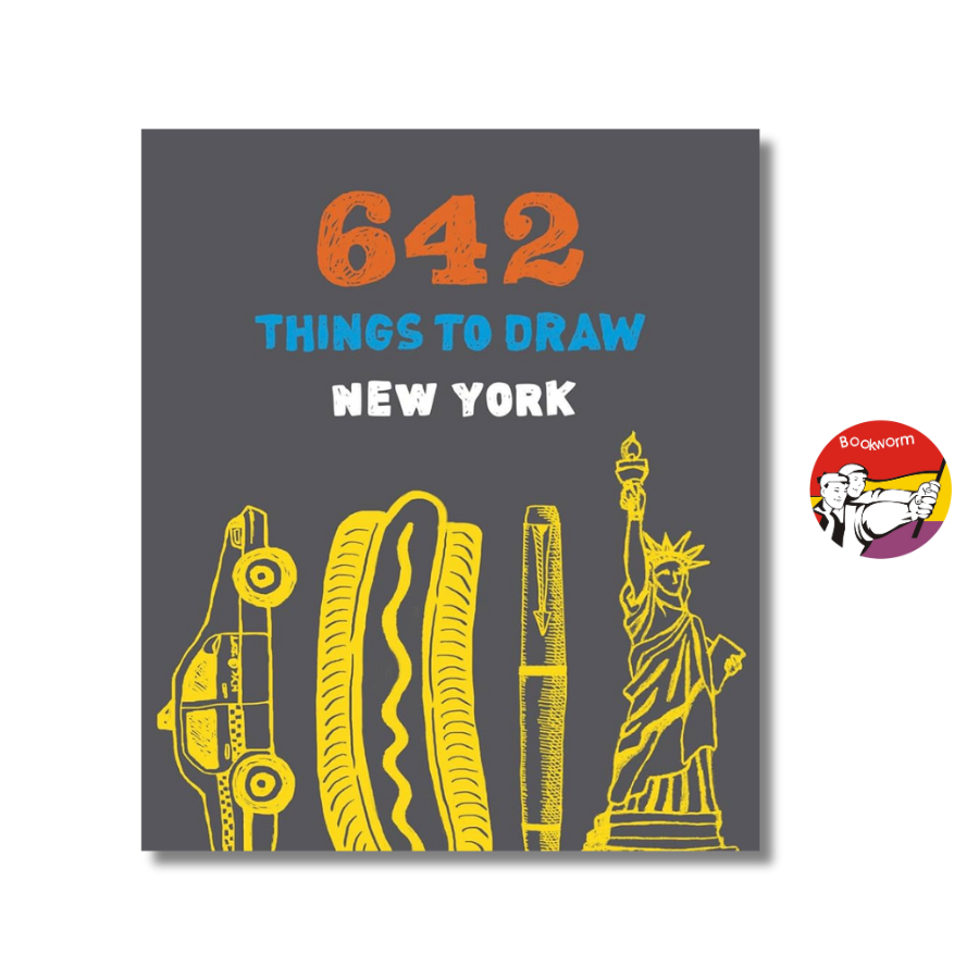 Sách - 642 Things To Draw: New York by Eloise Leigh