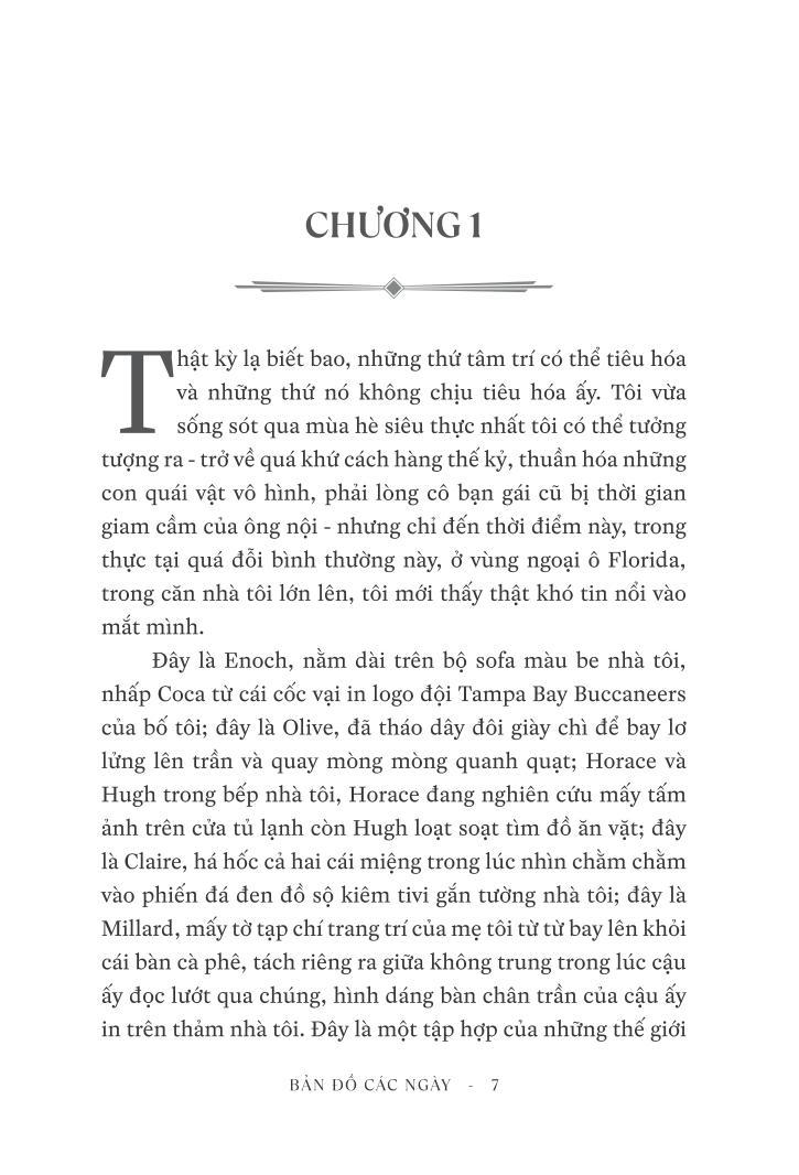 Bản Đồ Các Ngày