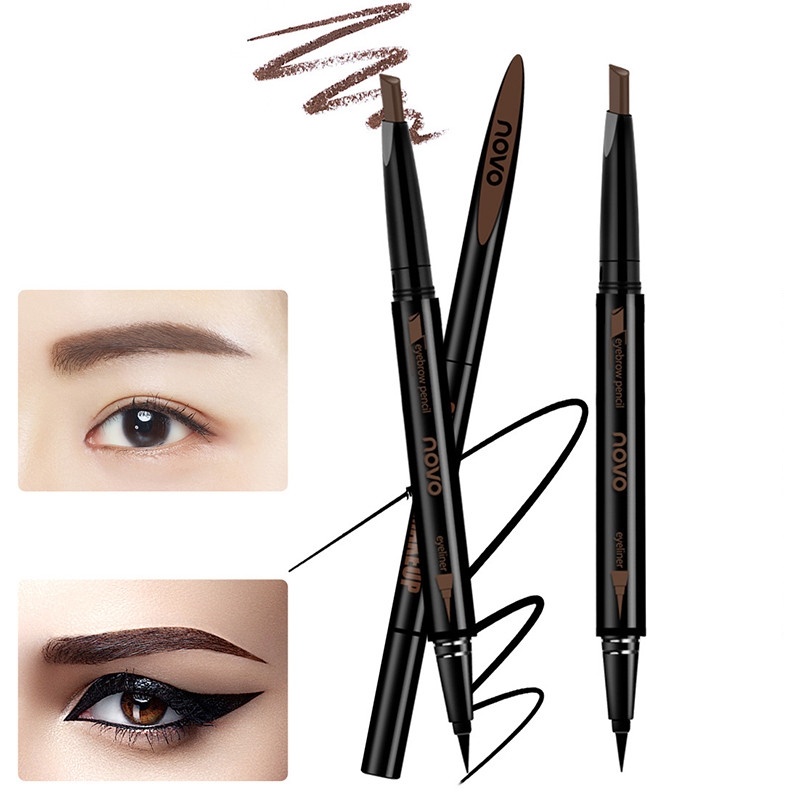 Chì Kẻ Mày 2in1 NoVo Makeup Seduce :Màu 2