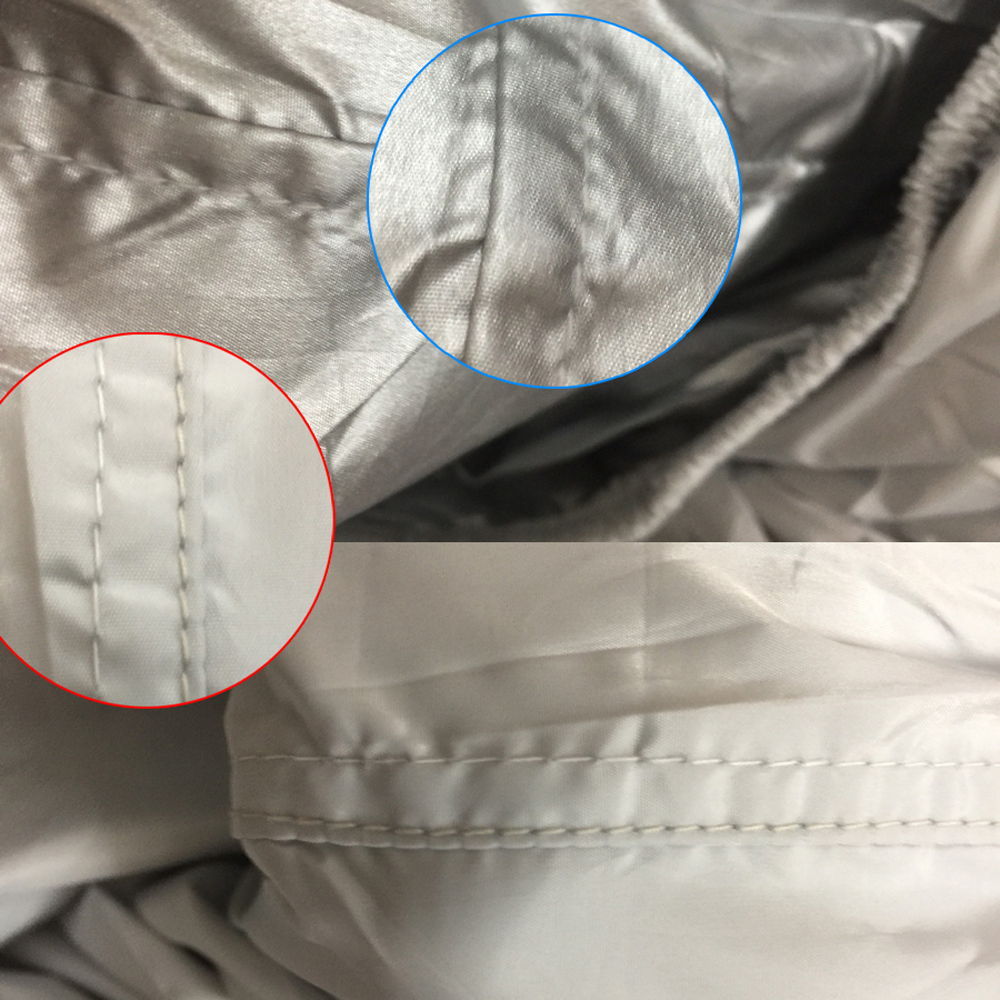 Áo Trùm Xe Ô TÔ GX460 Có Lớp Tráng Ghi Bạc Giúp Chống Mưa Tuyệt Đối. Giảm Nắng Chống Tia UV