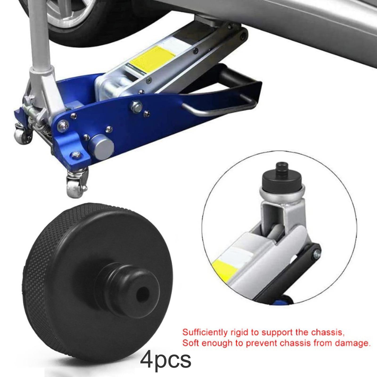 4x Lifting Jack Pad Useful Protector Adapter Tool Fit for Tesla Model 3/S/x/Y Direct Replaces Spare Parts Easy to Install Accessories