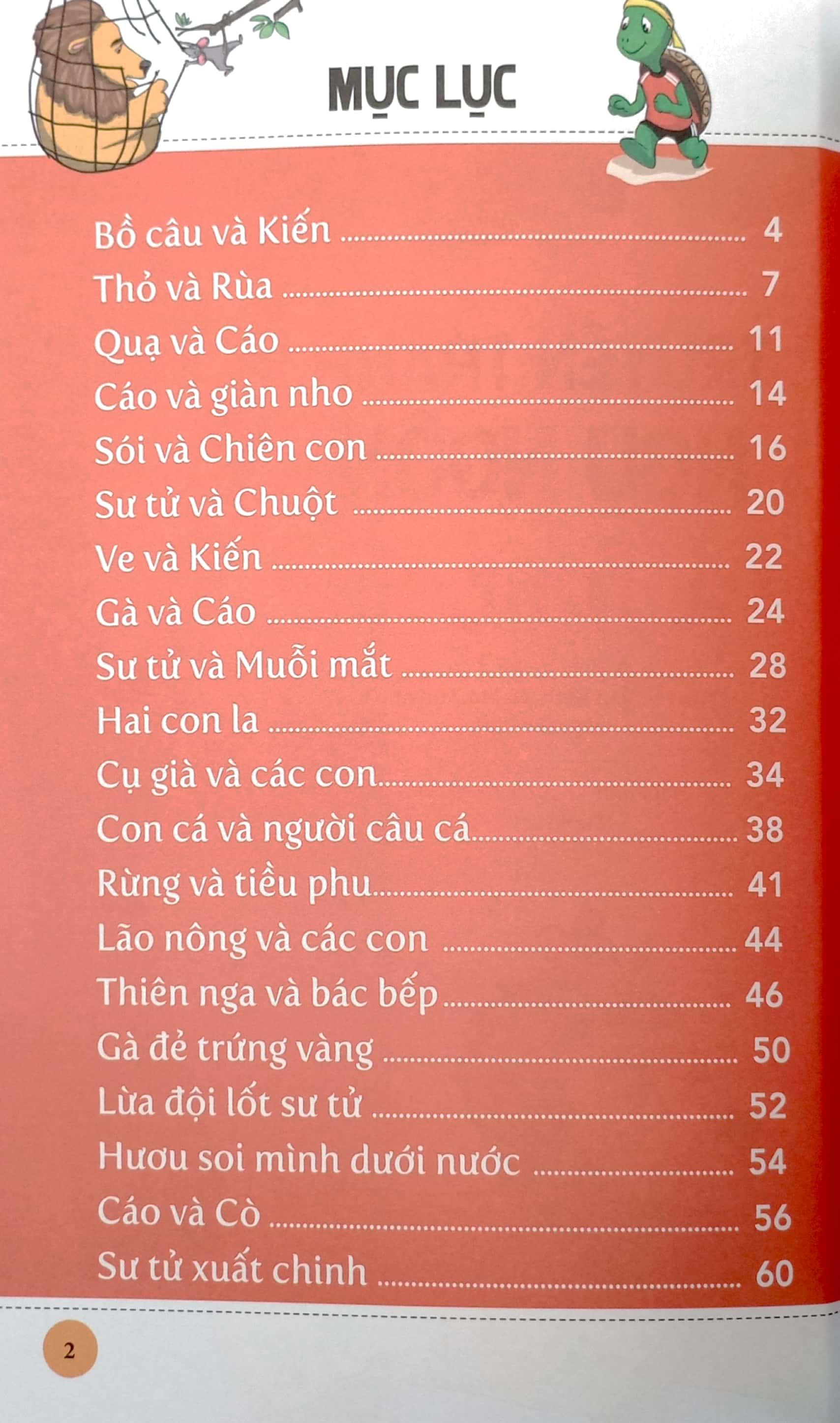 Truyện Tranh Ngụ Ngôn La Fontaine
