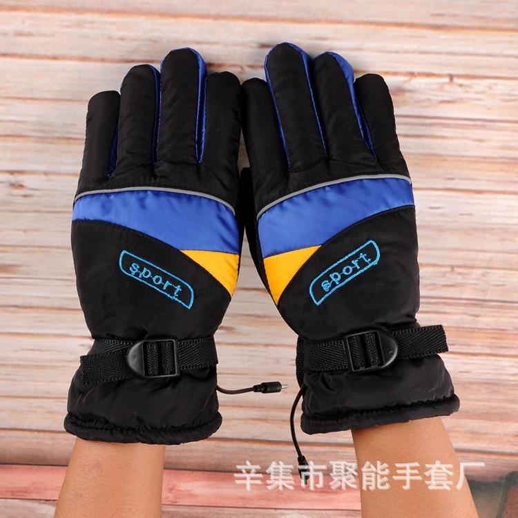 Phong cách mới nhất xe điện sưởi điện găng tay sạc găng tay xe điện sưởi điện xe máy găng tay sưởi điện