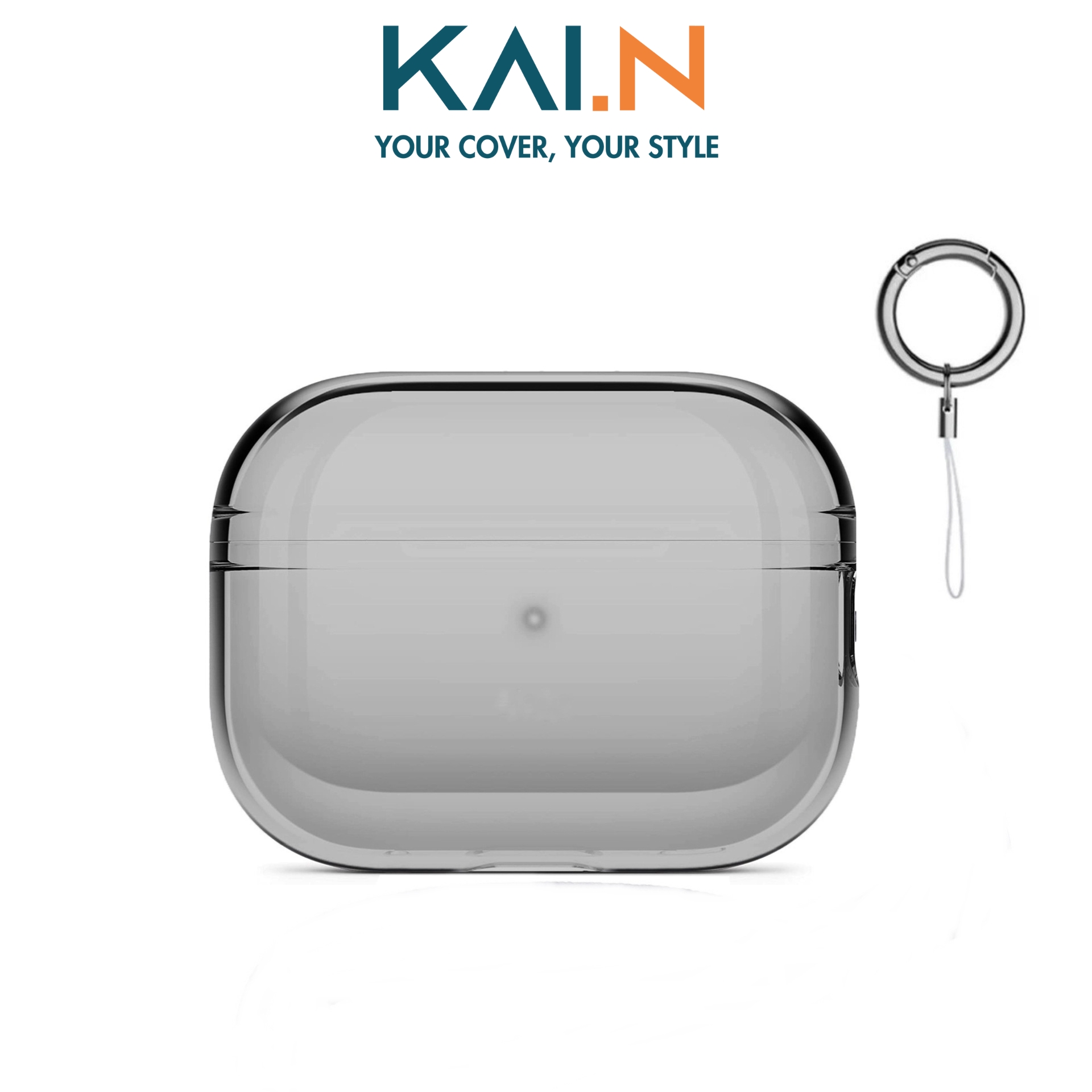 Ốp Trong Suốt Dành Cho Airpods PRO 2 - Kai.N Clear Case - Hàng Chính Hãng Kai.N