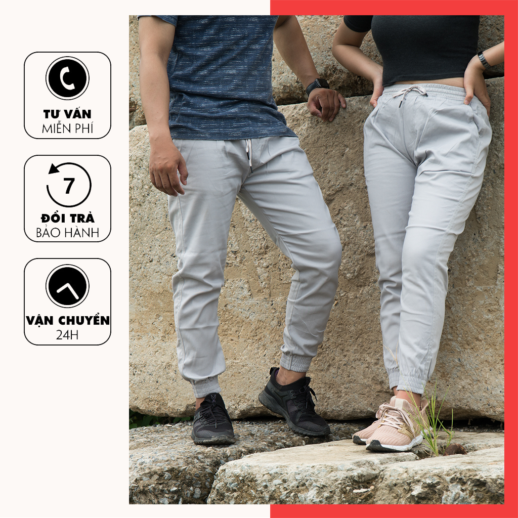 Quần jogger nam Hàn Quốc, kaki co giãn MS02