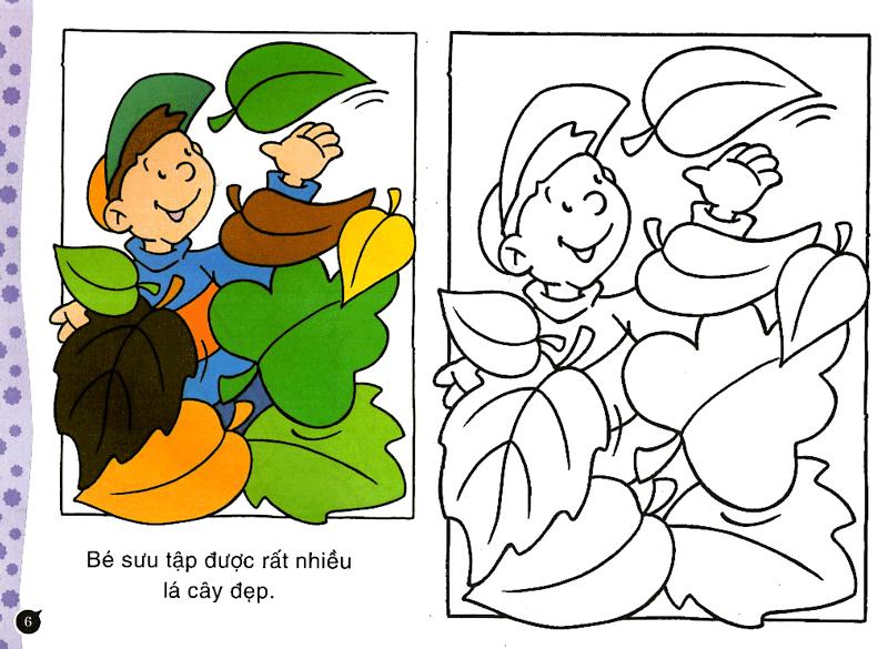 Bộ Sách Tô Màu Theo Lứa Tuổi: Gấu Con Tập Tô Màu + Chú Hề Vui Nhộn - Từ 3-6 Tuổi